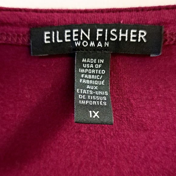 Eileen Fisher High Low Long Tunic Size 1X - Picture 8 of 10